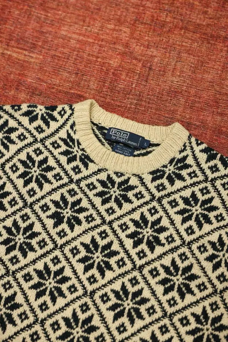 90s ヴィンテージ ポロ ラルフ ローレン ノルディック ニット