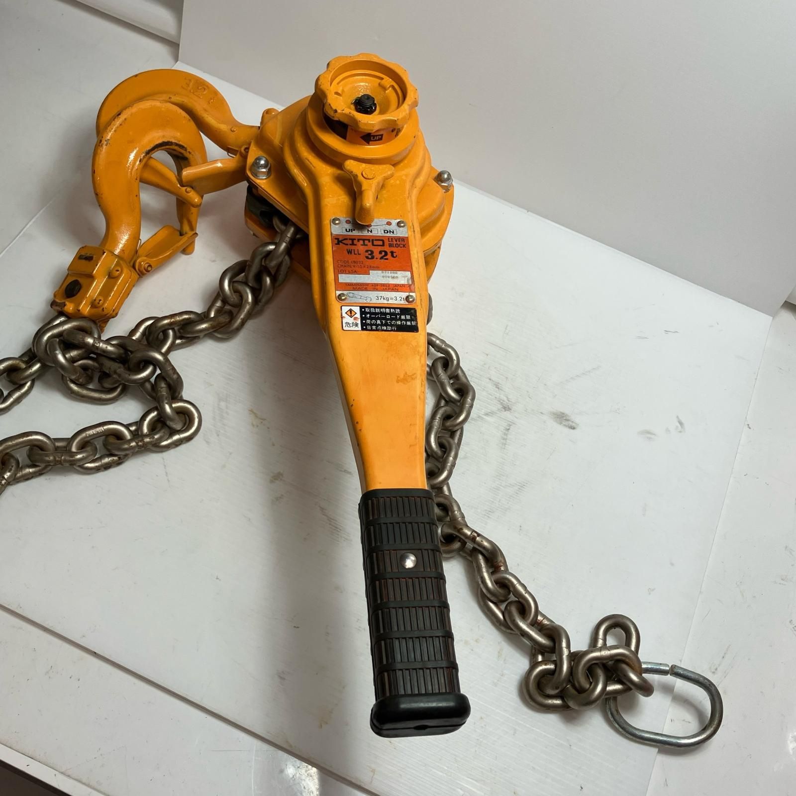 KITO キトー 工具 レバーブロック LB 032 WLL 3.2 t