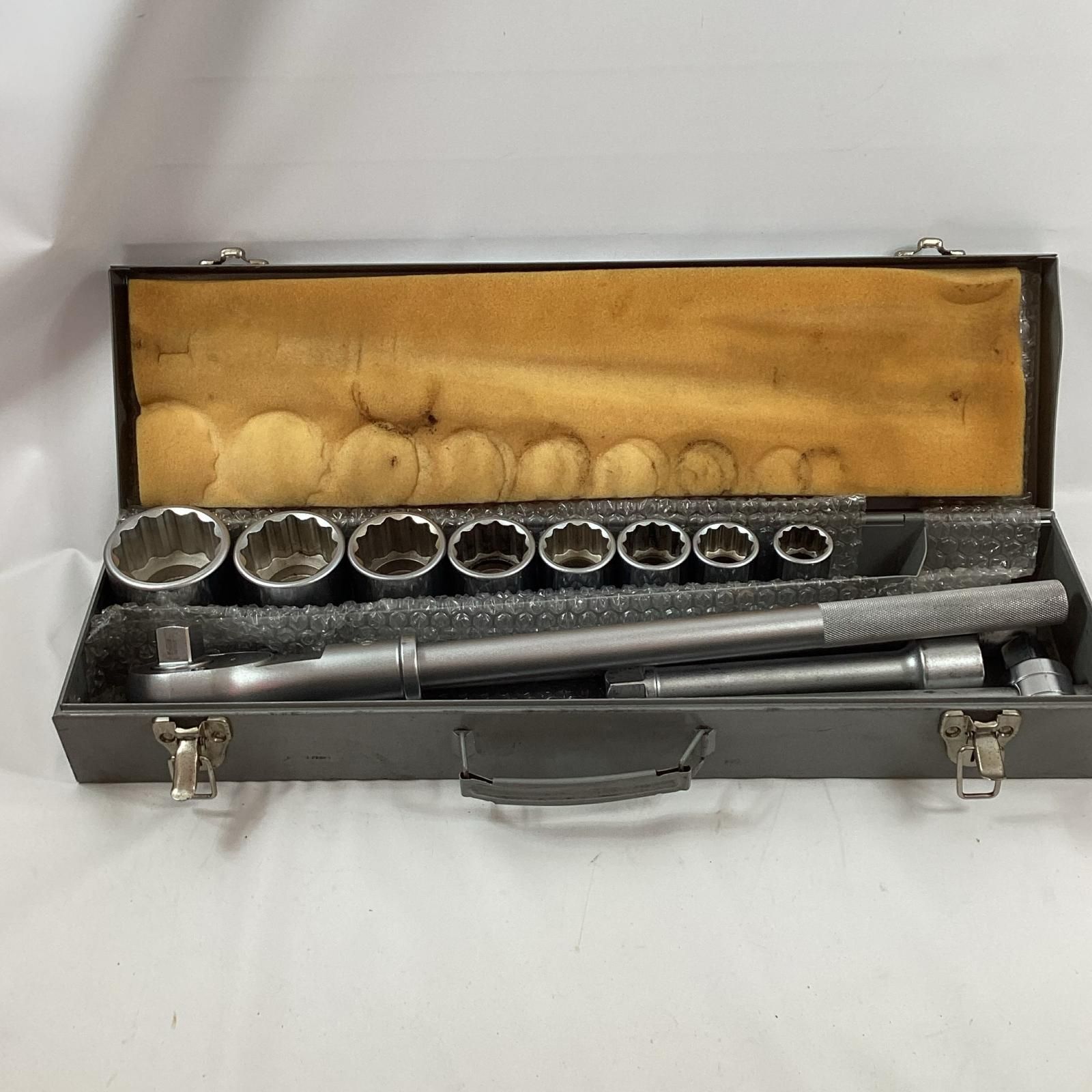 TONE トネ ソケットレンチセット 200 MISO 12点ｾｯﾄ 差込角19.0 mm