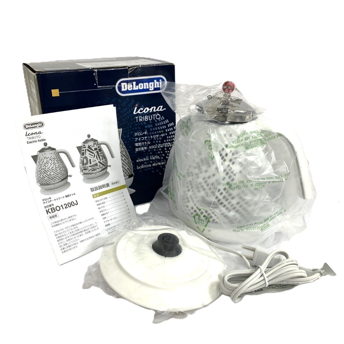 デロンギ Delonghi 電気ケトル/アイコナ・トリブート KBO1200J-TSC