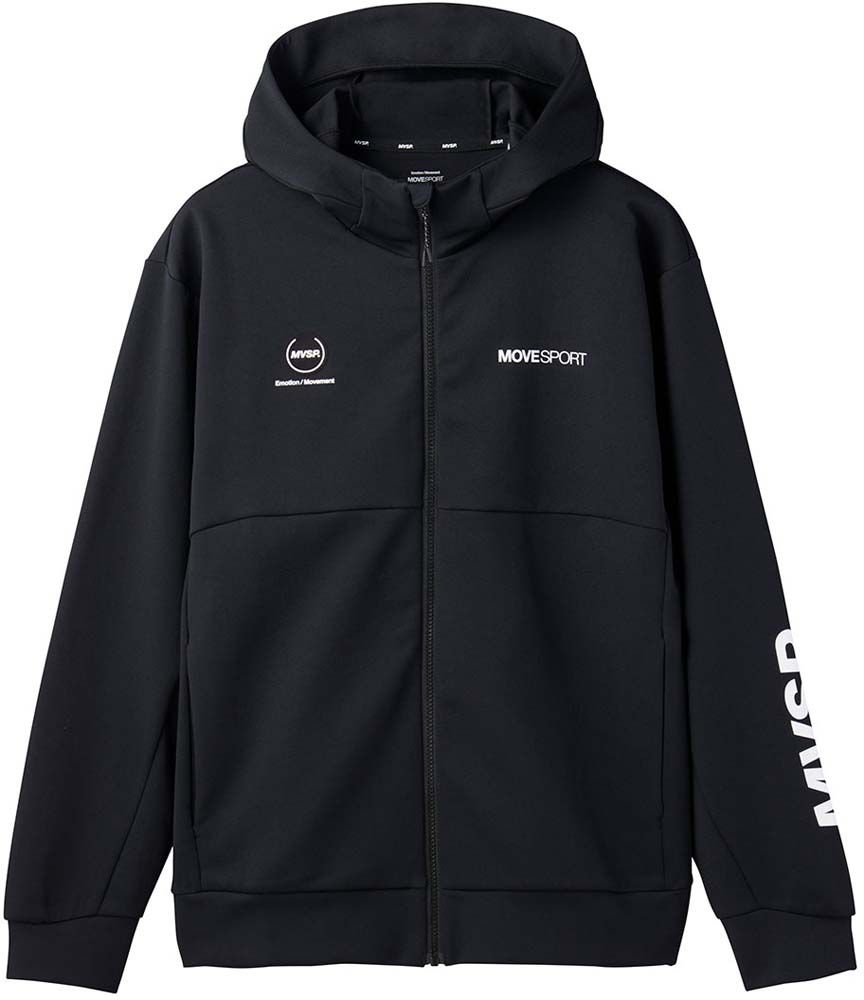 デサント DESCENTE S.F.TECH スリーブロゴ フルジップフーディー