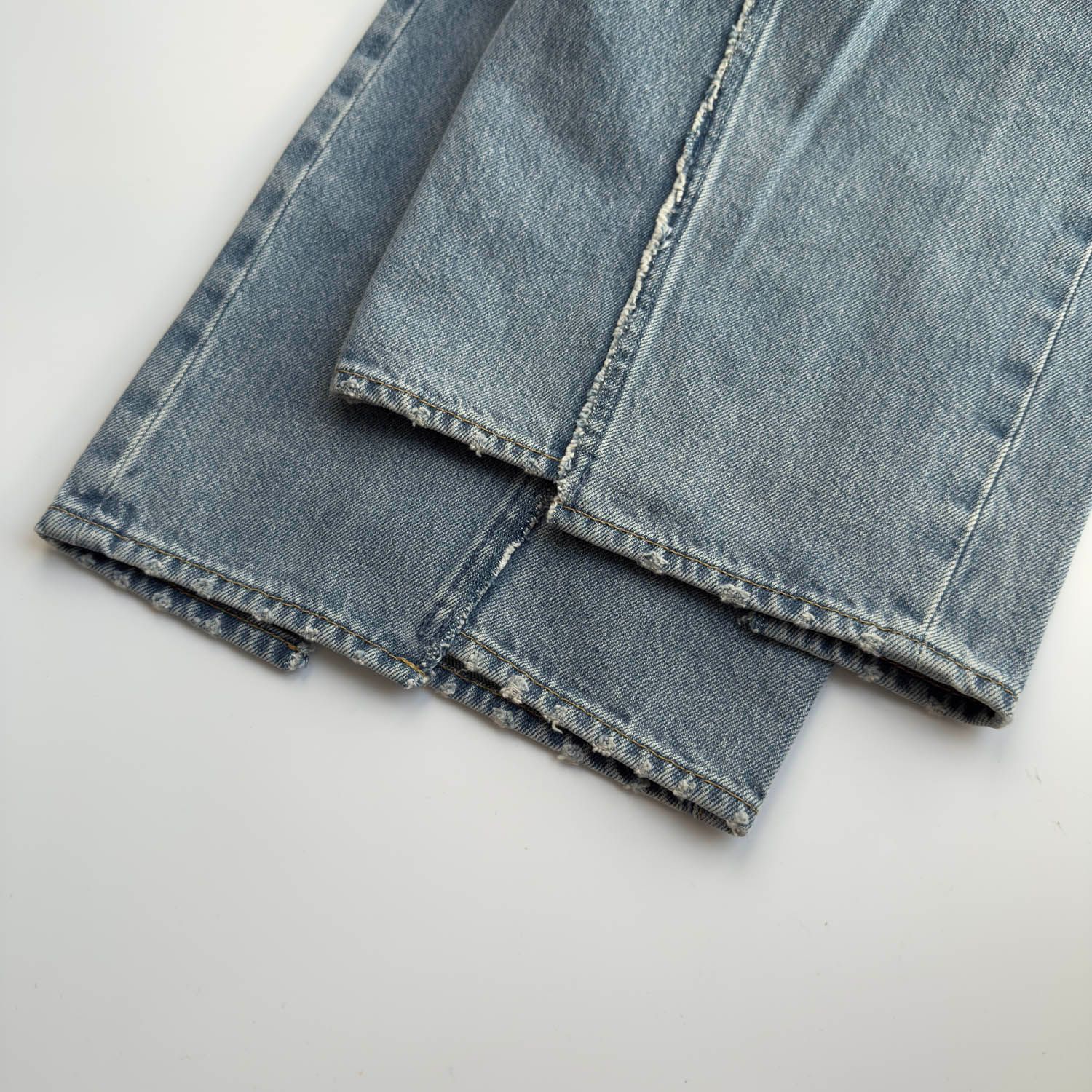 未使用品 OLD PARK (オールドパーク) バギージーンズ デニムパンツ 再