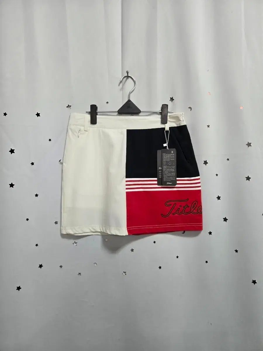 全国無料，最新作 Titleist(タイトリスト) バイカラー ゴルフ スカート 白/ブラック/レッド M 新品 その他