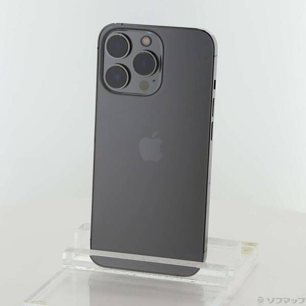 〔中古品〕 iPhone13 Pro 256GB グラファイト MLUN3J／A SIMフリー【349】