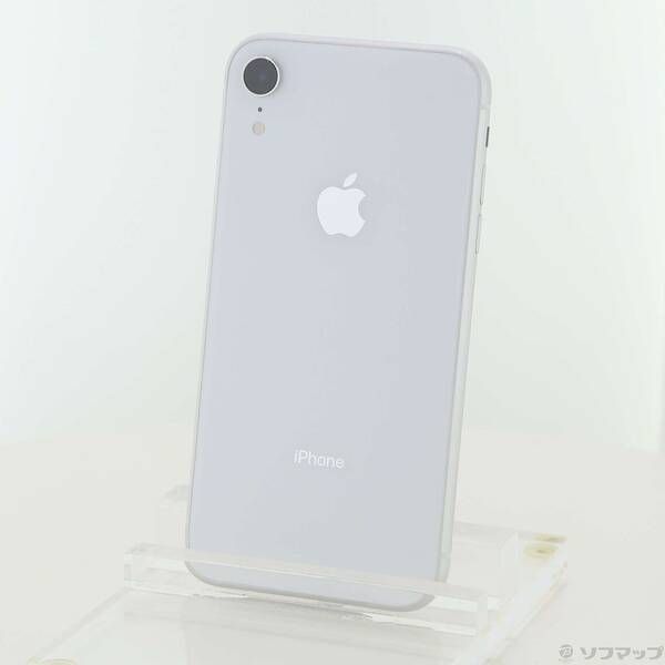 中古品〕 iPhoneXR 128GB ホワイト MT0J2J／A SIMフリー【344】 - メルカリ