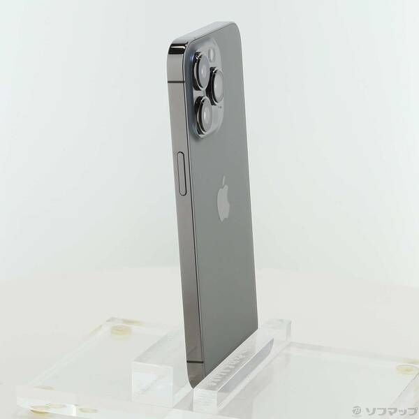 中古品〕 iPhone13 Pro 256GB グラファイト MLUN3J／A SIMフリー【371】