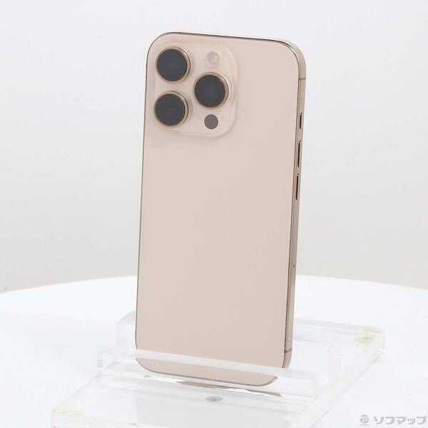 中古品〕 iPhone16 Pro 256GB デザートチタニウム MYN23J／A SIMフリー