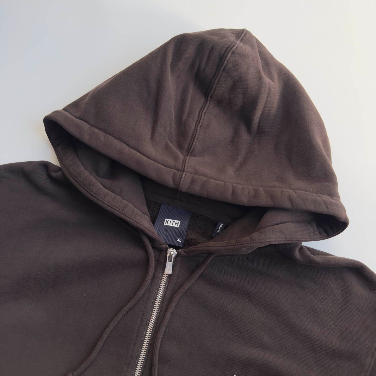 KITH (キス) ジップアップ フーディー パーカー サイズXL - メルカリ