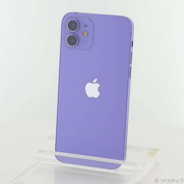 中古品〕 iPhone12 64GB パープル MJNH3J／A SIMフリー【269】 - メルカリ