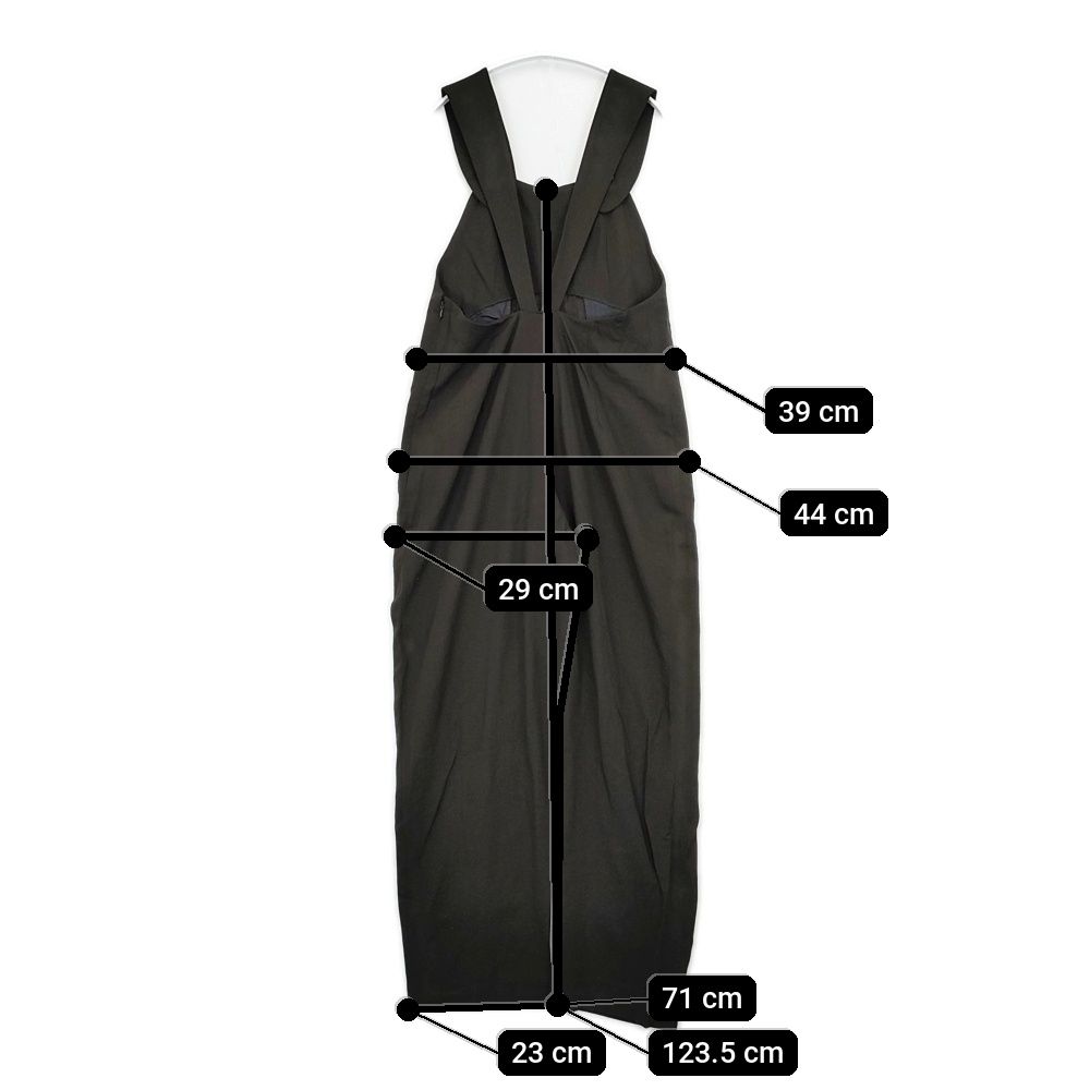 JURGEN LEHL J0113FA011 ウール100％ オーバーオール サイズM