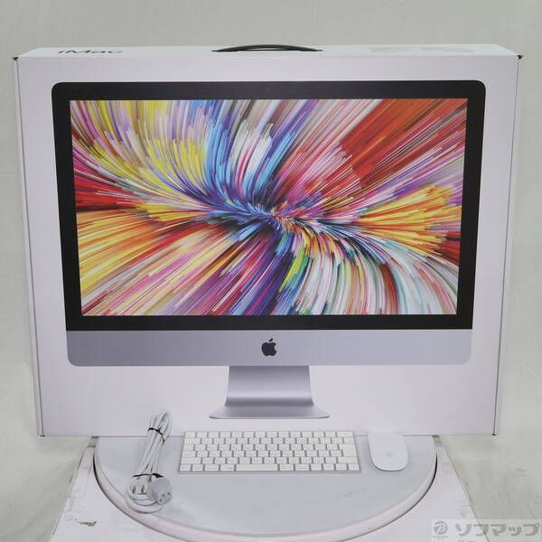 中古品〕 iMac 27-inch Early-2019 MRQY2J／A Core_i5 3GHz 8GB Fusion
