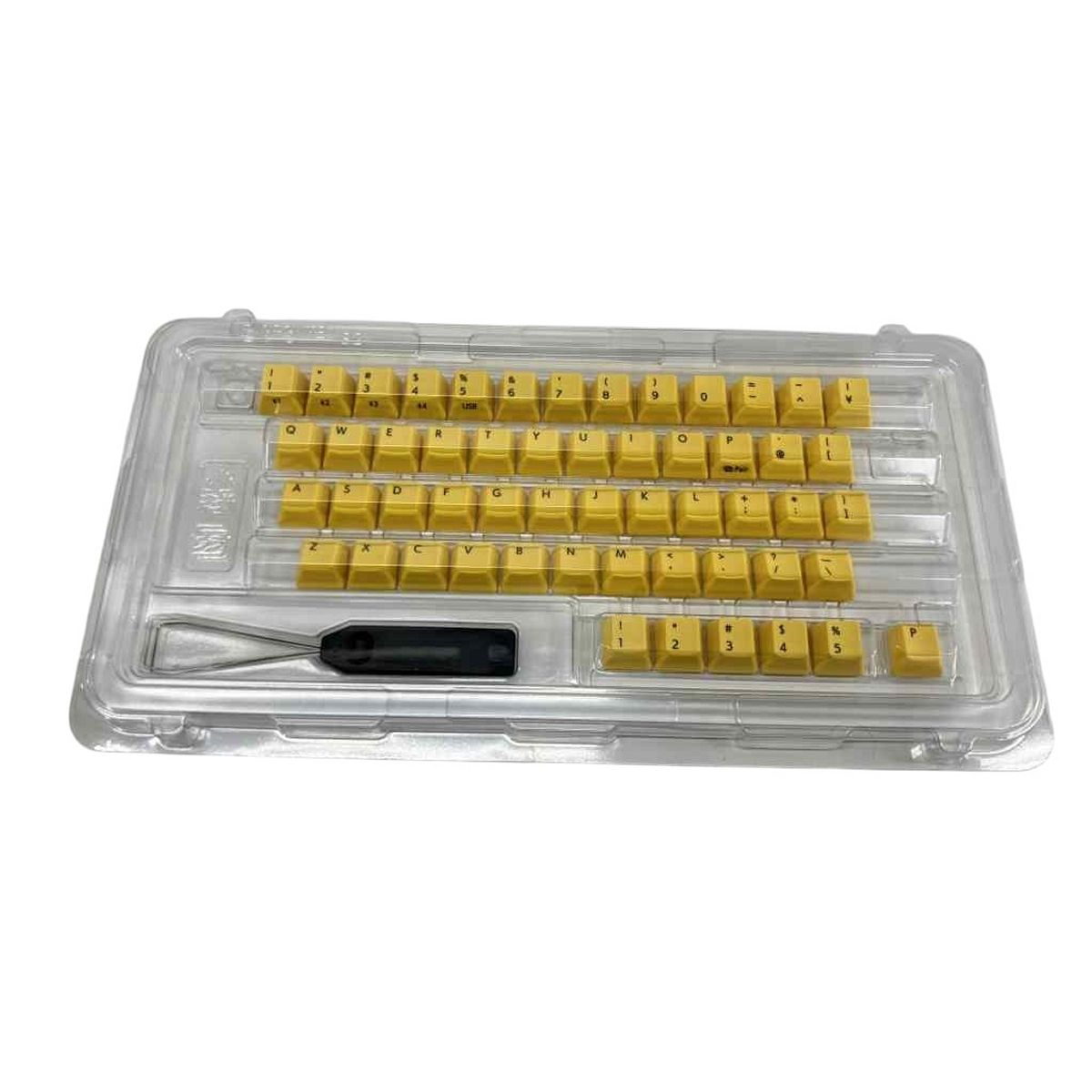 東プレ REALFORCE M0354J カラーキーキャップセット イエロー R3/R3S