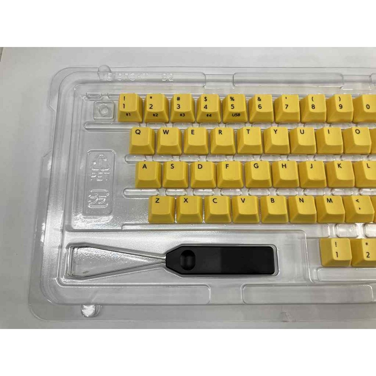 東プレ REALFORCE M0354J カラーキーキャップセット イエロー R3/R3S