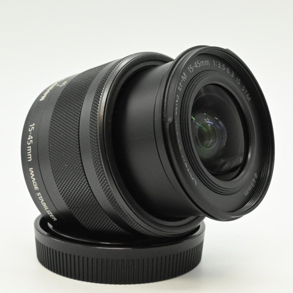 Canon 標準ズームレンズ EF-M15-45mm F3.5-6.3IS STM(グラファイト