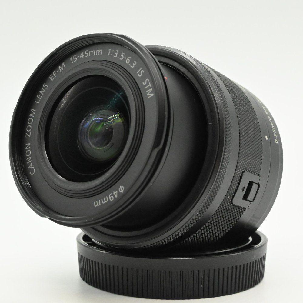 Canon 標準ズームレンズ EF-M15-45mm F3.5-6.3IS STM(グラファイト