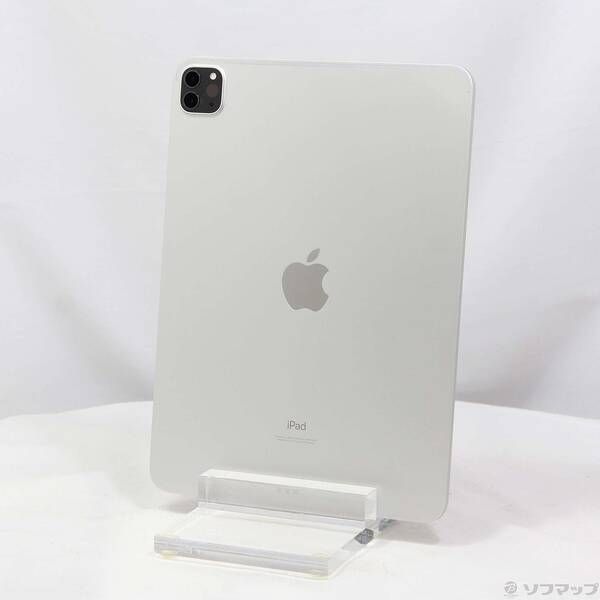 中古品〕 iPad Pro 11インチ 第3世代 256GB シルバー MHQV3J／A Wi-Fi