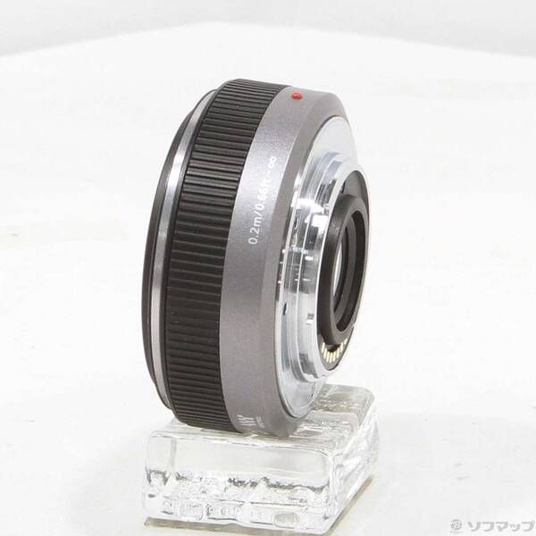 〔 品〕 LUMIX G 20 mm F 1 7 II ASPH H 020 A S シルバー 344