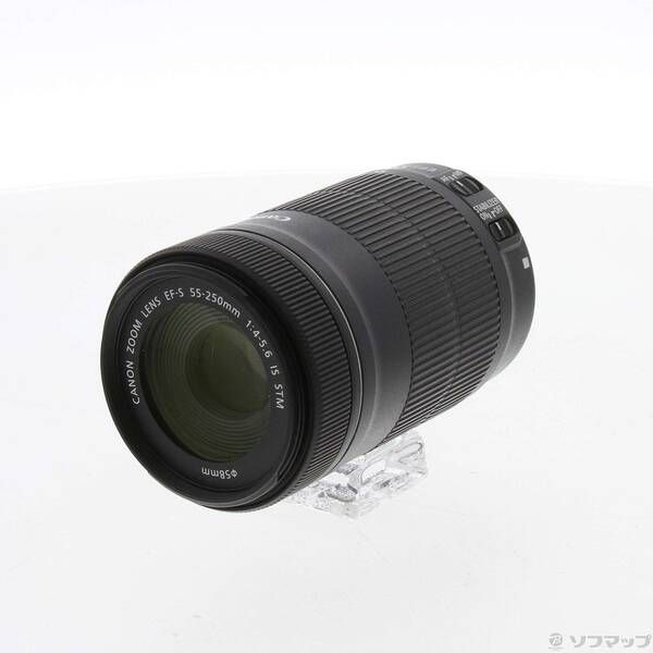 〔 品〕 Canon EF S 55 250 mm F 4 5 6 IS STM レンズ 344
