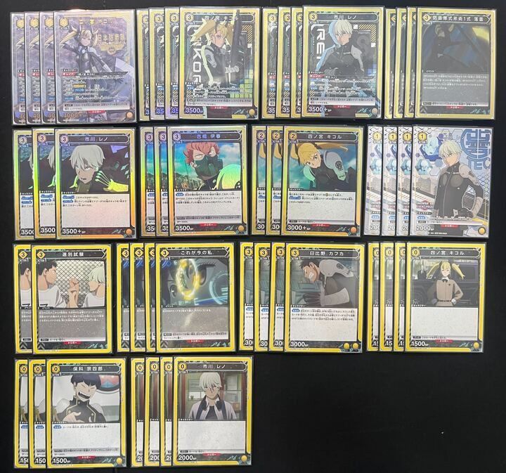 デッキ 黄 レノキコル UNION ARENA ユニオンアリーナ