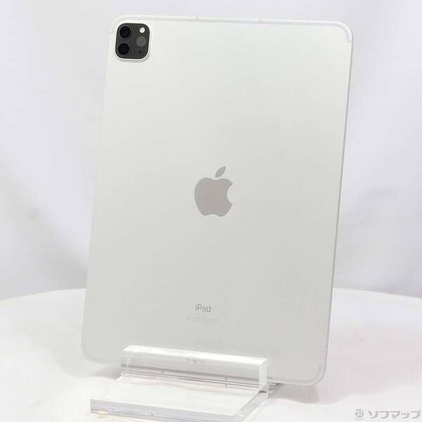 中古品〕 iPad Pro 11インチ 第3世代 128GB シルバー MHW63J／A SIM