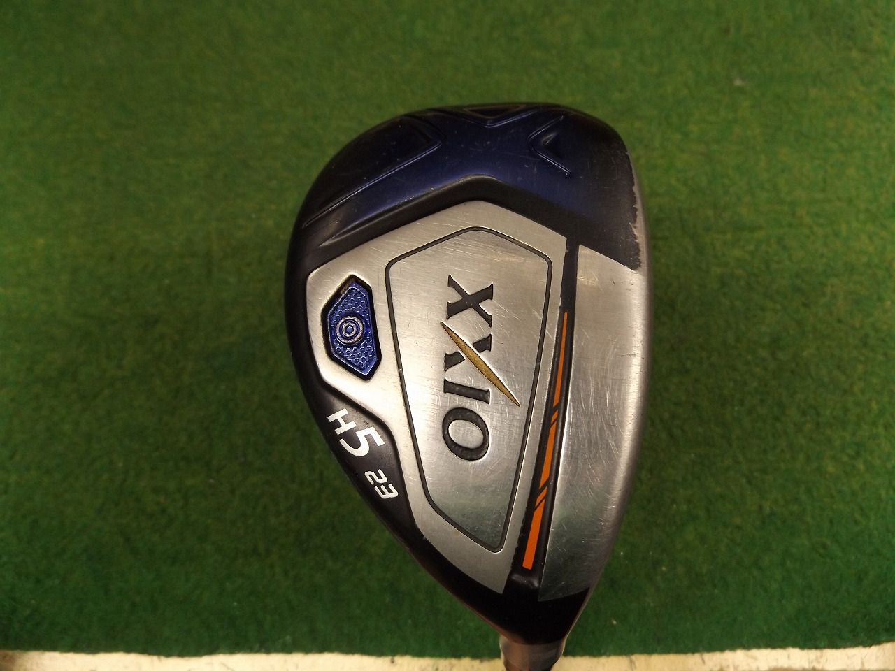 3918 XXIO 2018 ネイビー H 5 23° カーボン R カバー有 ダンロップ ゼクシオテン ユーティリティ ゴルフクラブ .995115