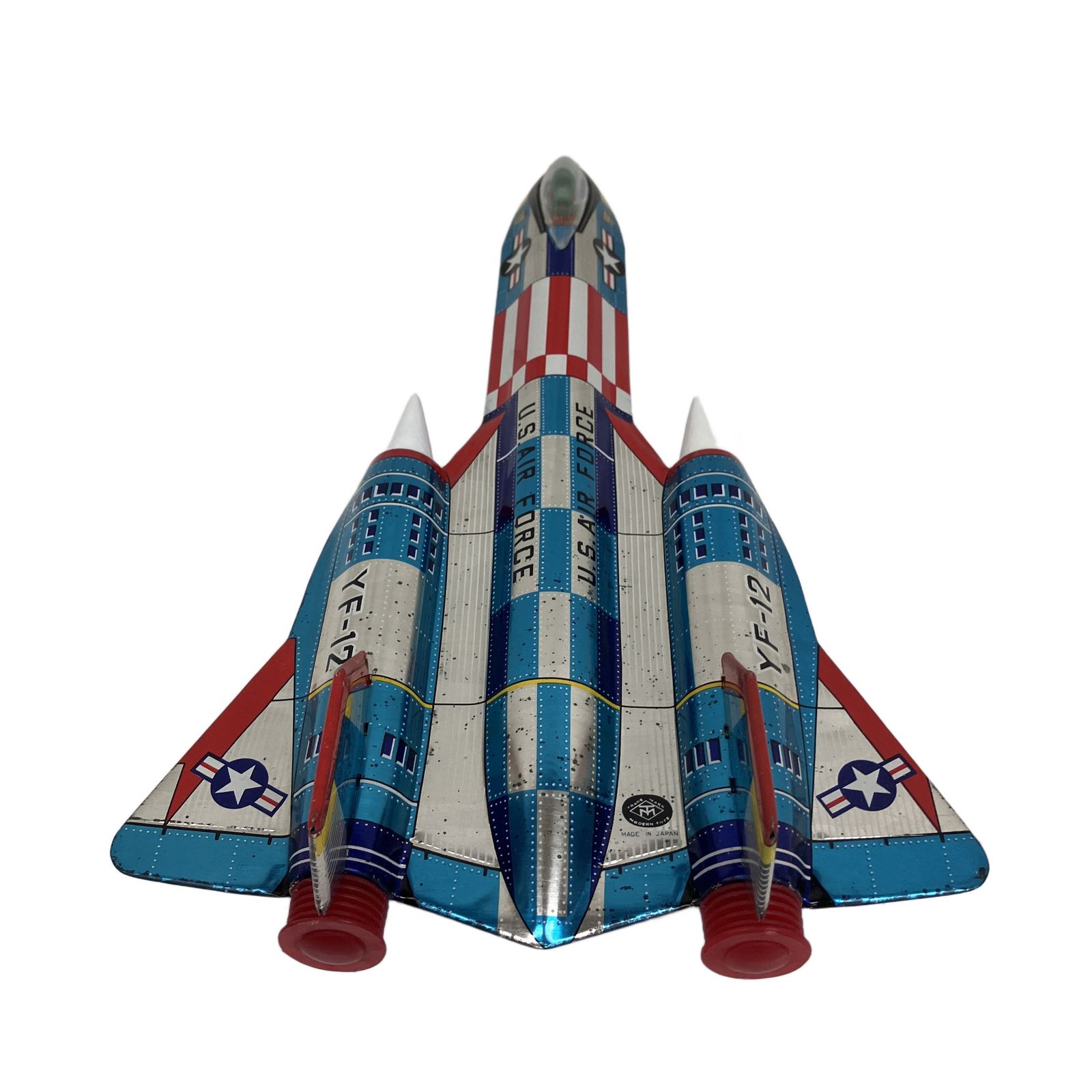増田屋 YF-12 JET FIGHTER ジェット戦闘機 ブリキ 玩具 レトロ 日本製