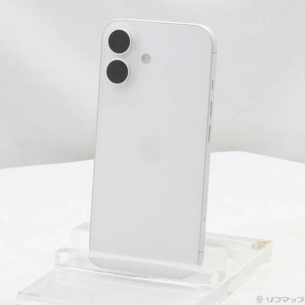 【か】中古　iPhone16 256GB ホワイト 中古品〕 iPhone16 256GB ホワイト MYDX3J／A SIMフリー【269】 - メルカリ