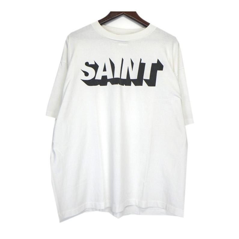 セントマイケル SAINT MICHAEL 25 AW SS TEE SM HR 1 0000 018 フロント ロゴ 半袖 Tシャツ 46030