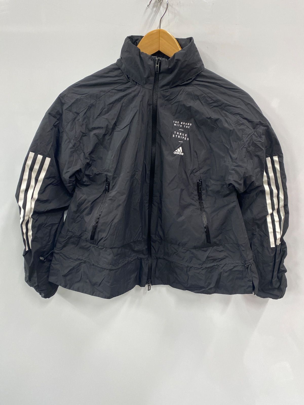 ピA121⚫︎ADIDAS⚫︎アディダス⚫︎ナイロンジャケット⚫︎ドロー