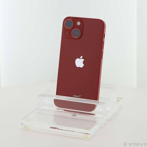 品〕 iPhone13 mini 128GB プロダクトレッド MLJG3J／A SIMフリー【262 