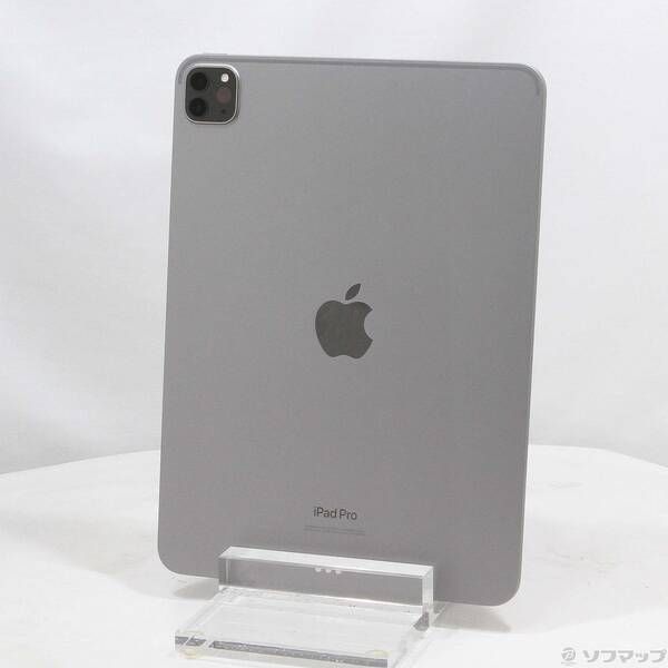 中古品〕 iPad Pro 11インチ 第4世代 128GB スペースグレイ MNXD3J／A