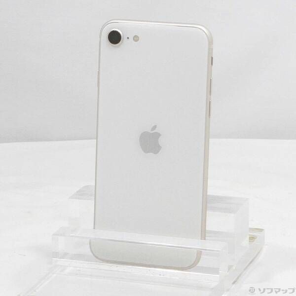 中古品〕 iPhone SE 第3世代 64GB スターライト MMYD3J／A SIMフリー