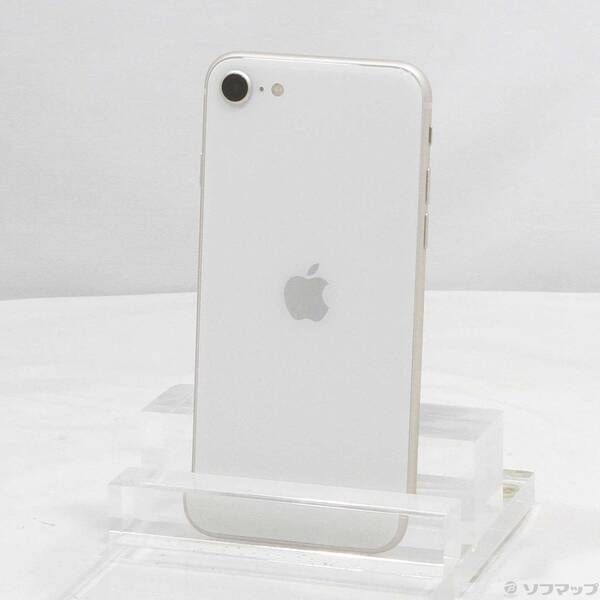 中古品〕 iPhone SE 第3世代 64GB スターライト MMYD3J／A SIMフリー