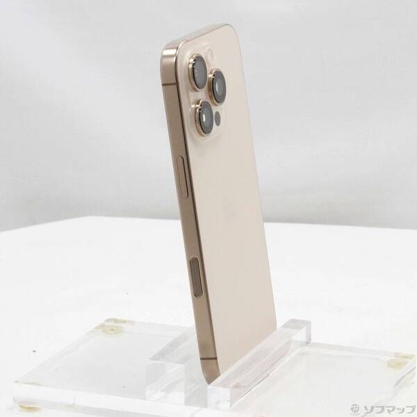 中古品〕 iPhone16 Pro 256GB デザートチタニウム MYN23J／A SIMフリー