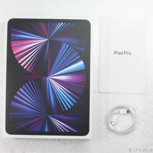 中古品〕 iPad Pro 11インチ 第3世代 128GB シルバー MHQT3J／A Wi-Fi