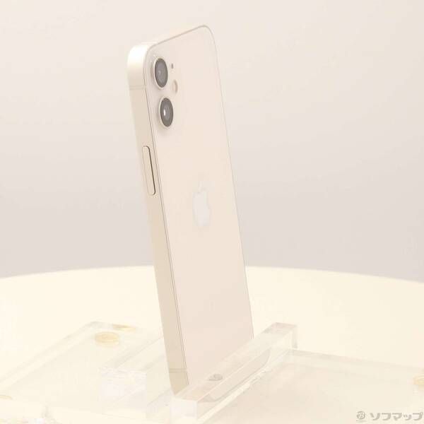 中古品〕 iPhone12 mini 64GB ホワイト MGA63J／A SIMフリー【269