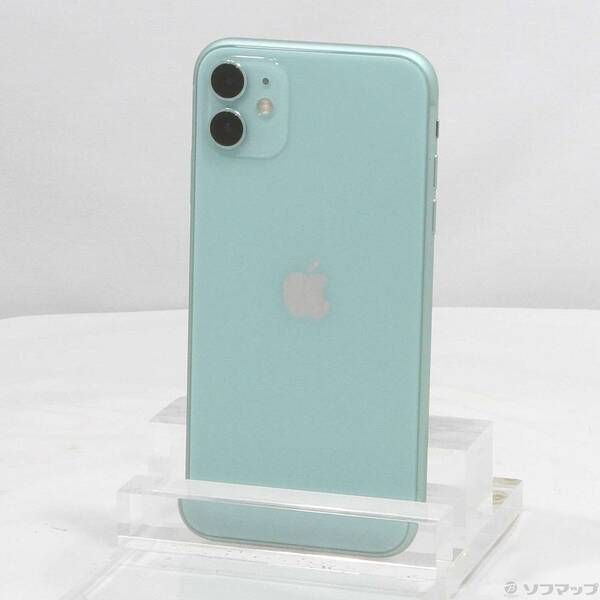 中古品〕 iPhone11 128GB グリーン MWM62J／A SIMフリー【295】 - メルカリ