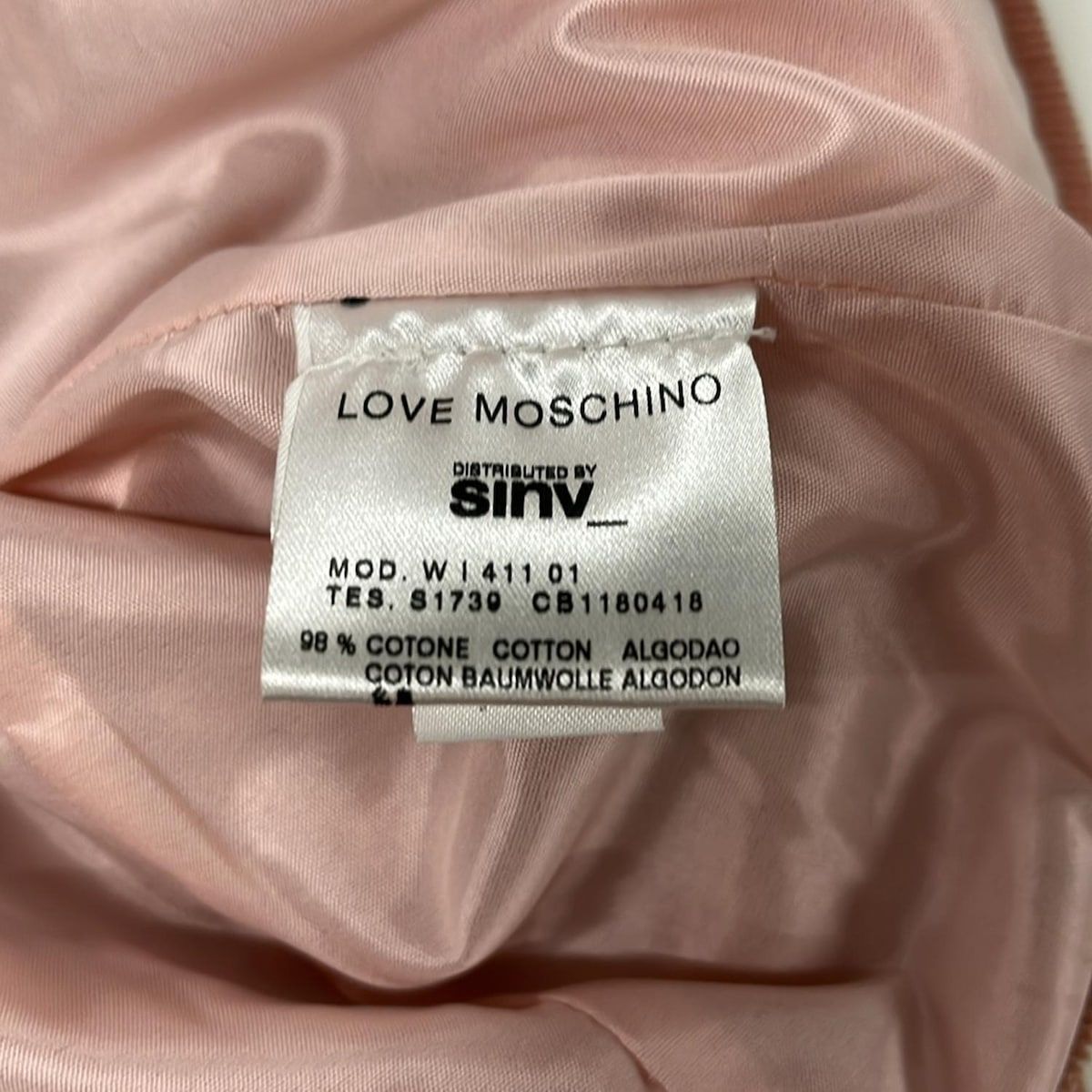 LOVE MOSCHINO(ラブモスキーノ) ジャケット サイズ38 M レディース