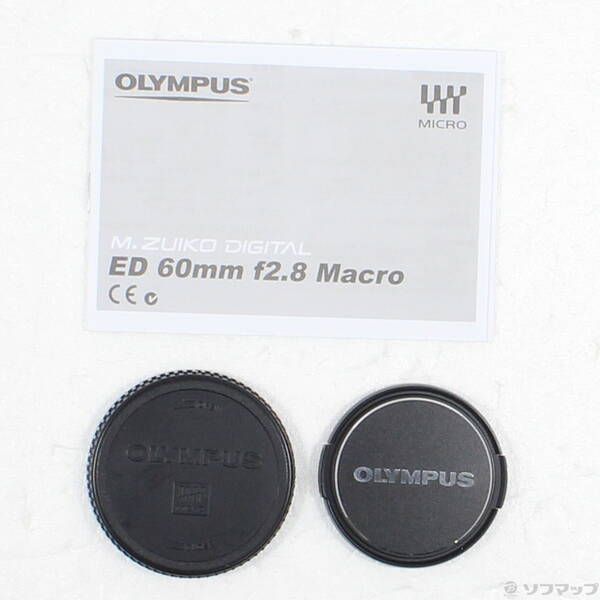  〔 品〕 M ZUIKO DIGITAL ED 60 mm F 2 8 Macro レンズ μ4 3 344 レンズ(ズーム) カメラ