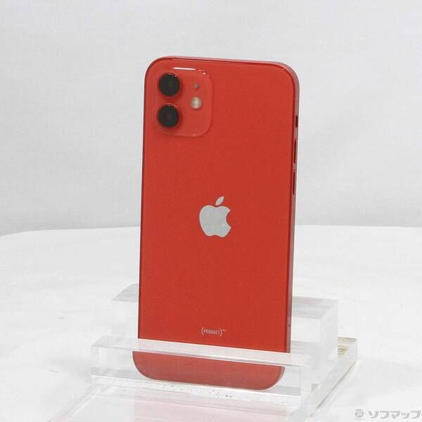 中古品〕 iPhone12 64GB プロダクトレッド MGHQ3J／A SIMフリー【276