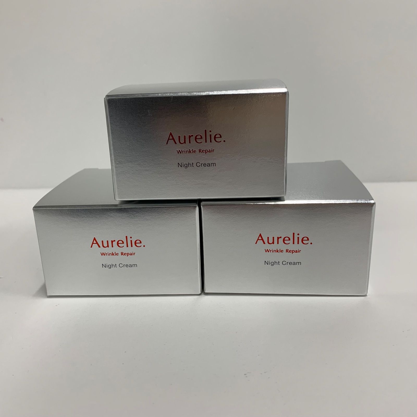 G1272 Aurelie. オレリー リンクルリペアナイトクリーム 30g 計3点