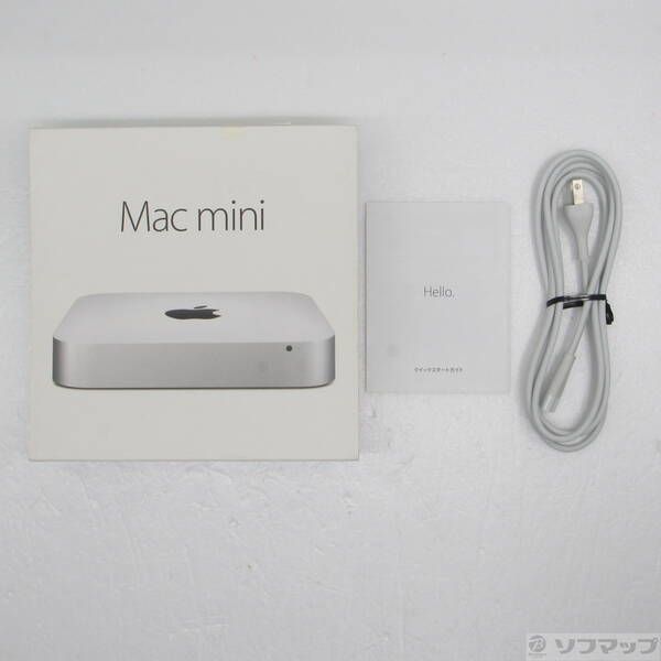 中古品〕 Mac mini Late-2014 MGEM2J／A Core_i5 1.4GHz 4GB HDD500GB