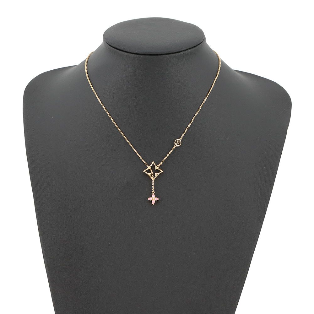 ルイヴィトン ネックレス フラワーグラム ストラス モノグラム