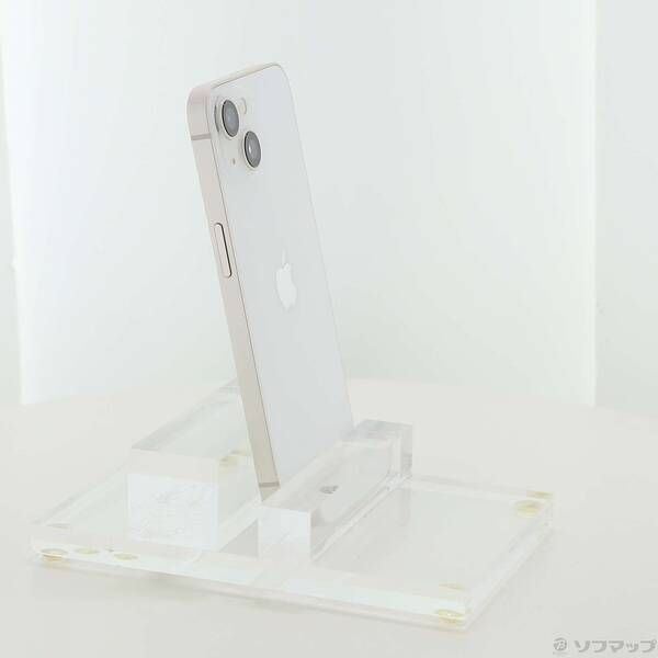 中古品〕 iPhone13 128GB スターライト MLND3J／A SIMフリー【269