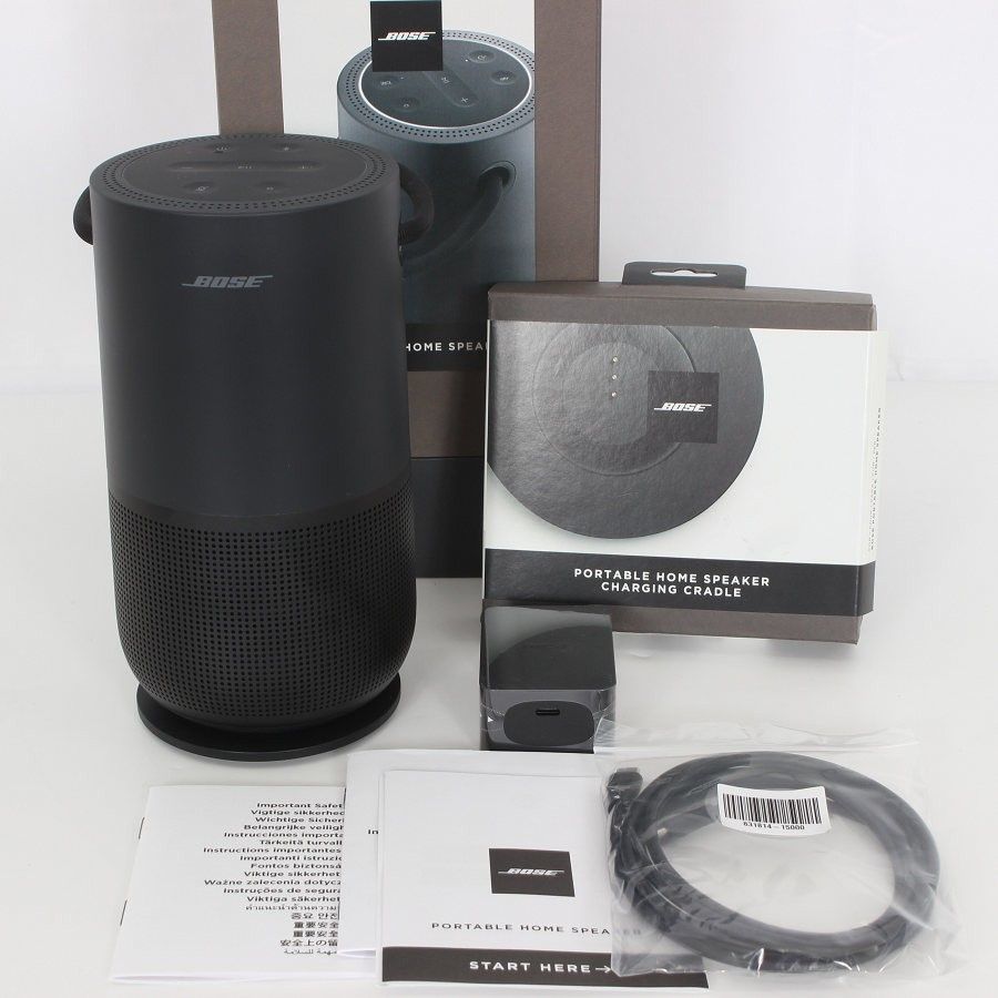 BOSE Portable Home Speaker トリプルブラック ポータブルスマートスピーカー ボーズ 本体