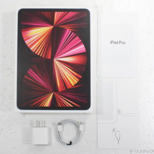 中古品〕 iPad Pro 11インチ 第3世代 512GB スペースグレイ MHW93J／A