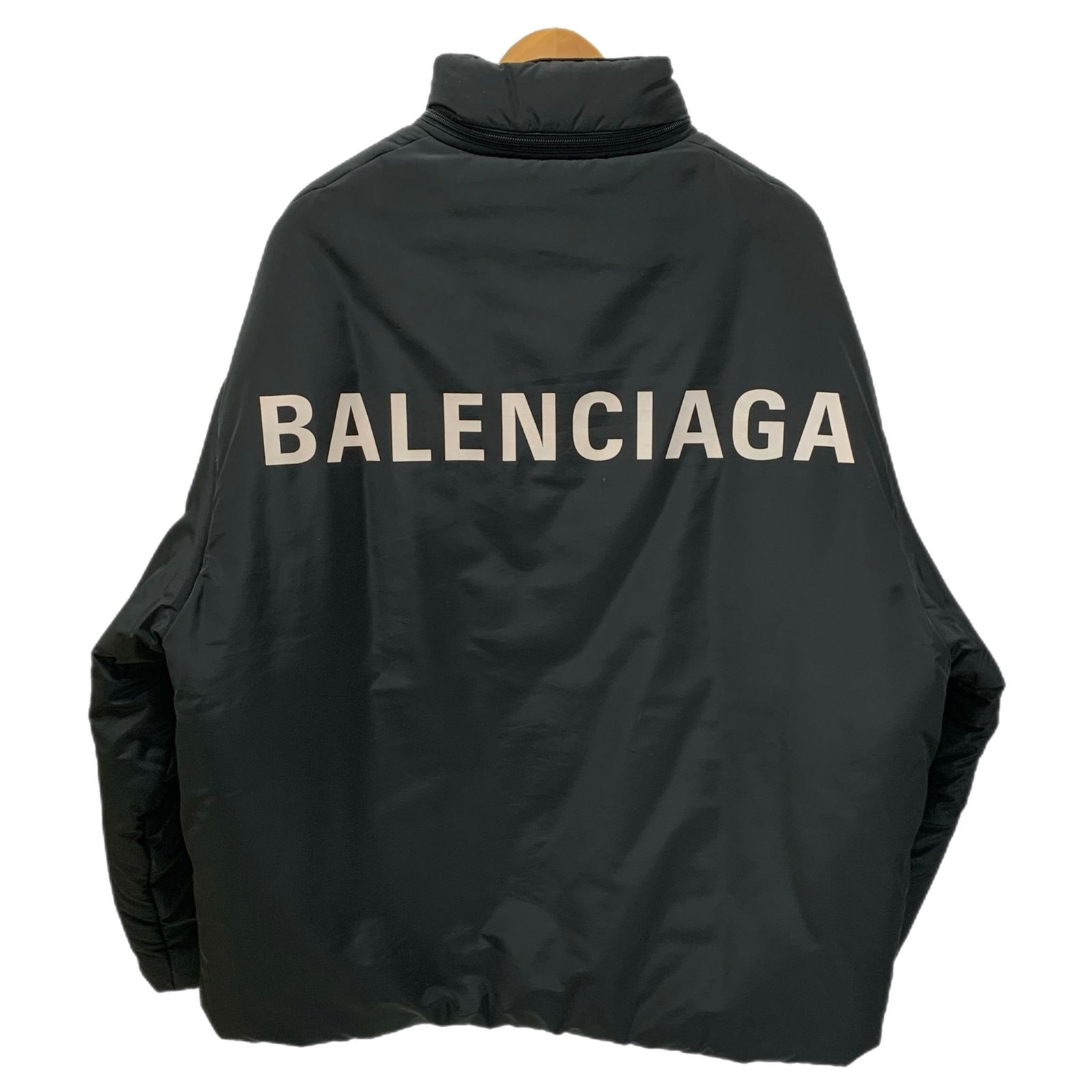 バレンシアガ BALENCIAGA 18AW PADDER WINDBREAKER バックロゴ