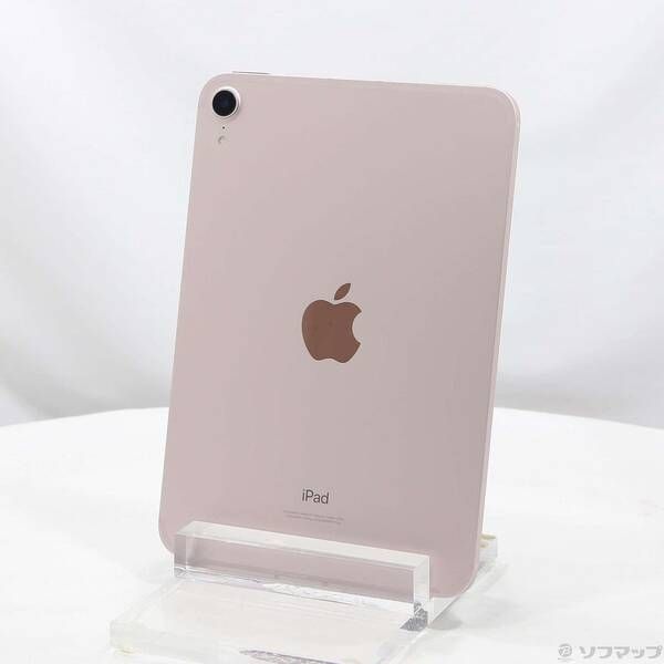 中古品〕 iPad mini 第6世代 256GB ピンク MLX93J／A SIMフリー【196