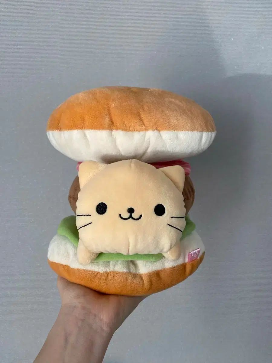 サンエックス にゃんにゃんにゃんこ バーガー ぬいぐるみ