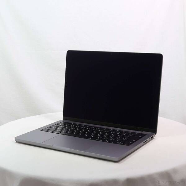 【限定SALE，定番人気】 〔中古品〕 MacBook Pro 14.2-inch Late-2021 MKGP3J／A Apple M1 Pro 8コアCPU_14コアGPU 16GB SSD512GB スペースグレイ 〔15.3 Sequoia〕【344】 MacBook本体